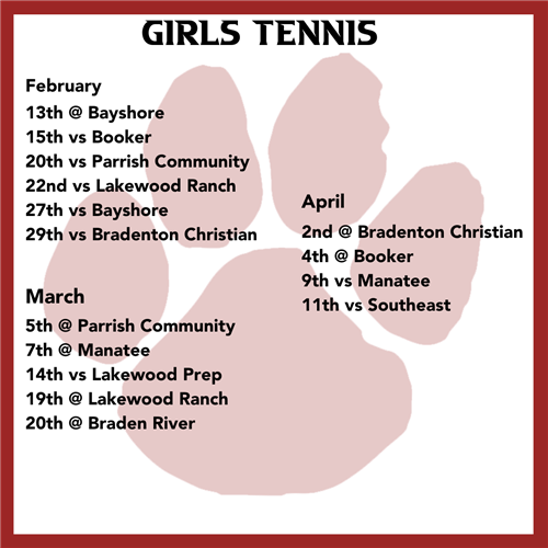 Girl's Tennis 